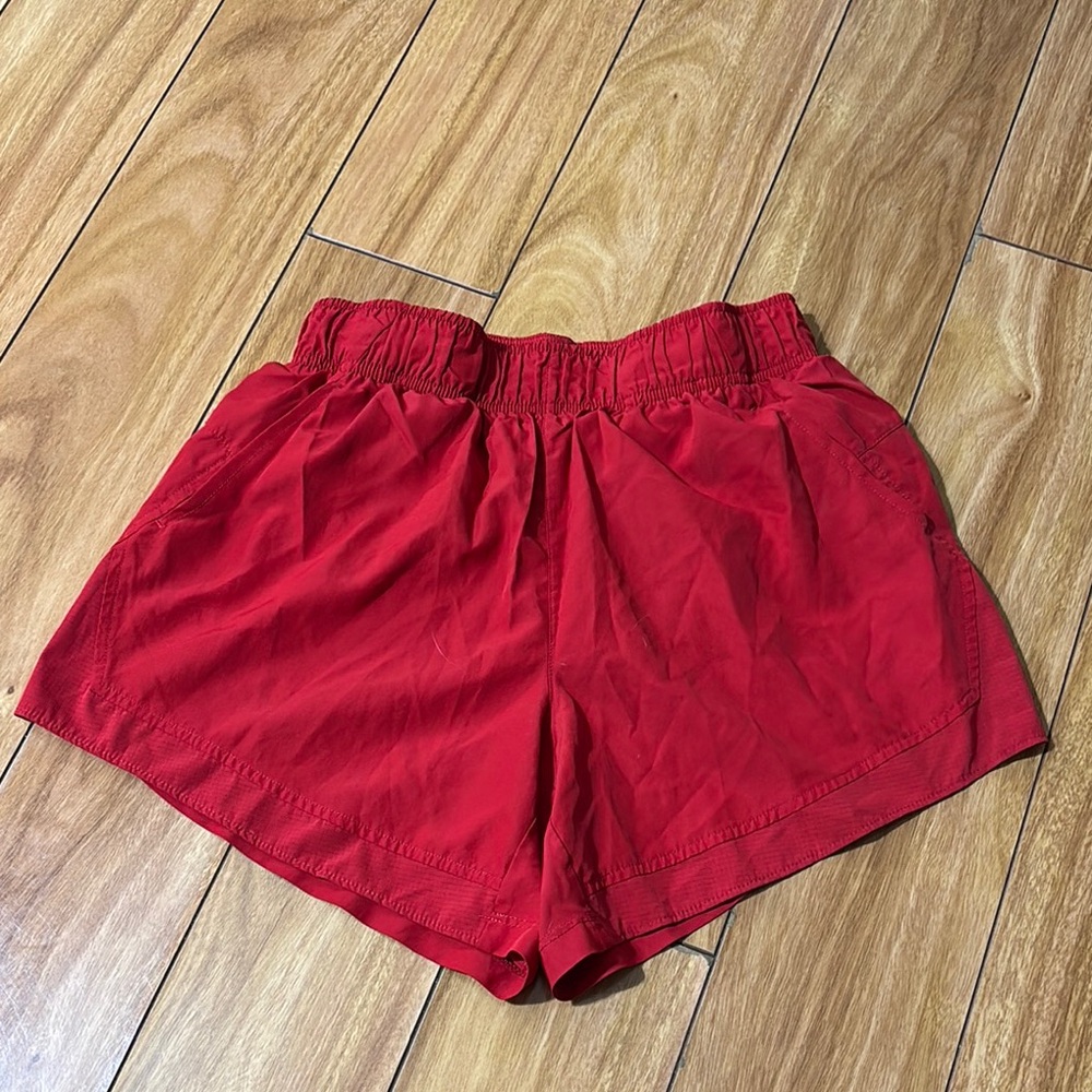 Women's Red Shorts
